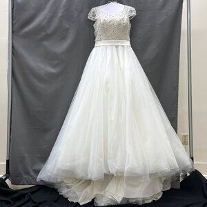 Allure Beaded Tulle Ballgown Wedding Dress